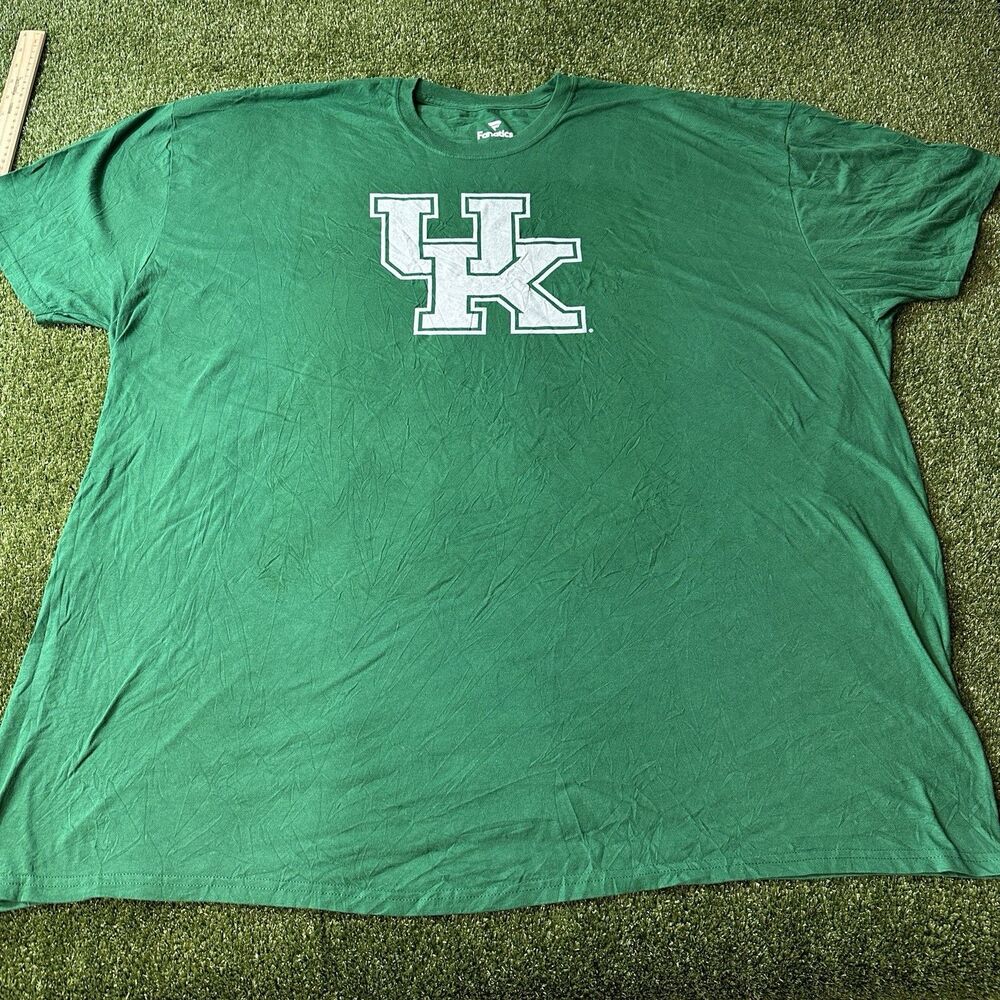 Fanatics Kentucky Wildcats UK Green T-Shirt Menβs 5XL NCAA NWOT